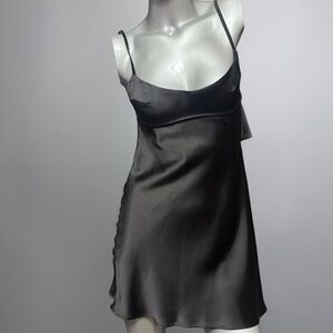 Zara Satin Ultra-Mini Dress